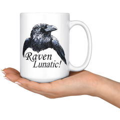 Raven Lunatic Large Mug Raven Lunatic Large Mug