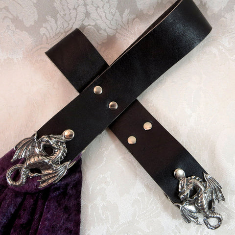 Dragon Skirt Hikes, Skirt Hikes in Black or Brown Leather Dragon Skirt Hikes, Skirt Hikes in Black or Brown Leather