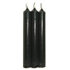 Black Mini Chime Candles Black Mini Chime Candles