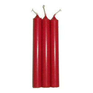 Red Mini Chime Spell Candles