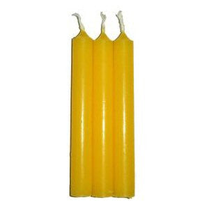 Yellow Mini Chime Spell Candles Yellow Mini Chime Spell Candles