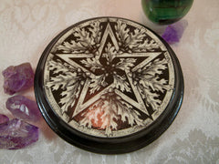 Oak Pentacle Paton Plaque Oak Pentacle Paton Plaque