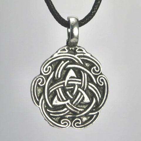 Triquetra Pewter Pendant Necklace Triquetra Pewter Pendant Necklace