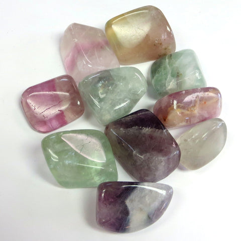 Tumbled Fluorite Tumbled Fluorite