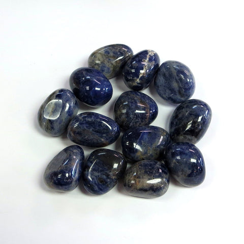 Tumbled Sodalite Tumbled Sodalite
