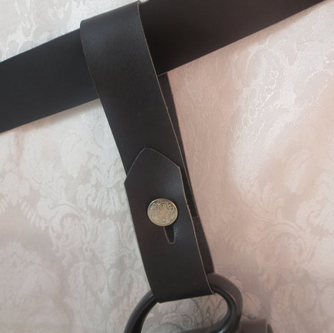 Black Leather Tankard Strap Black Leather Tankard Strap