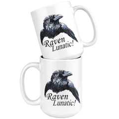 Raven Lunatic Large Mug Raven Lunatic Large Mug