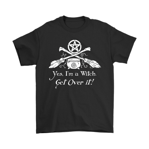 Yes, I'm a Witch Funny Wiccan Pagan T-Shirt Yes, I'm a Witch Funny Wiccan Pagan T-Shirt
