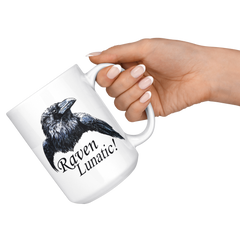 Raven Lunatic Large Mug Raven Lunatic Large Mug
