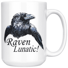 Raven Lunatic Large Mug Raven Lunatic Large Mug