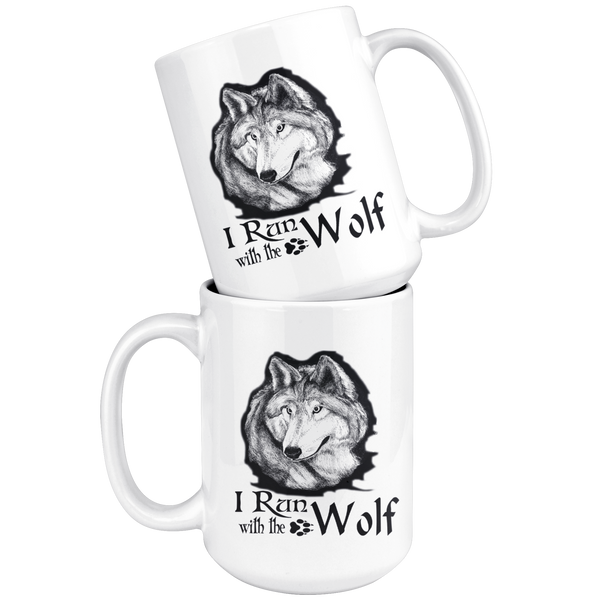 16 oz. Wolf Coffee Mug - High-Quality Porcelain Mug - Wolf Coffee Co.