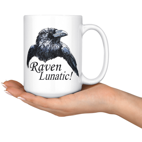 Raven Lunatic Large Mug