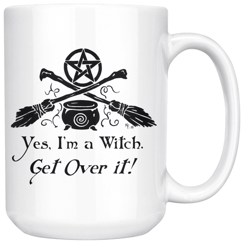 Yes, I'm a Witch Funny Wiccan Pagan Mug