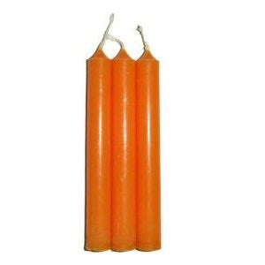 Orange Mini Chime Spell Candles