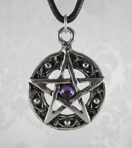 Pewter Pentacle Close Up